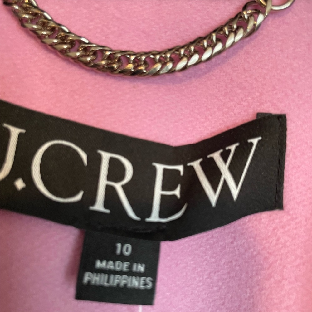 ✨NWT✨  J. Crew Alfie Topcoat in Picador Pink Italian Wool Blend Coat - Picture 6 of 14
